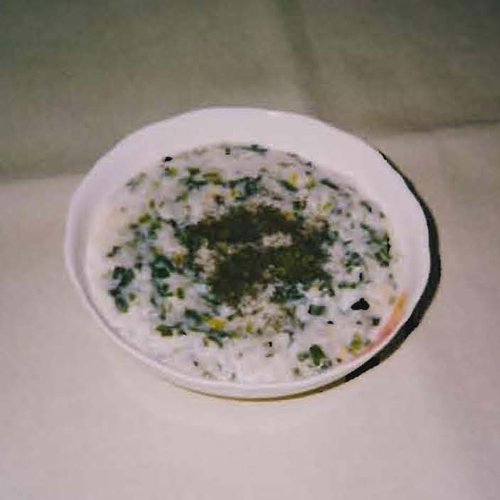 グリーンヨーグルト・スープ